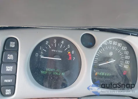 2003 Buick Lesabre Custom z USA, uszkodzony, nr VIN 1G4HP54K534184562